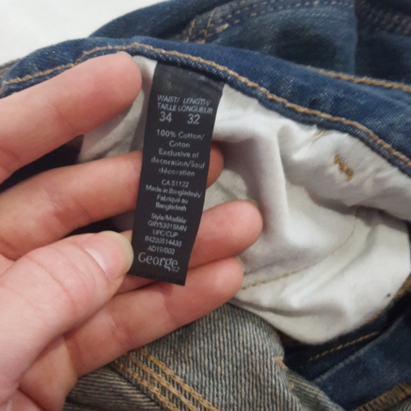 Mens blue work jeans - Picture 5 of 5